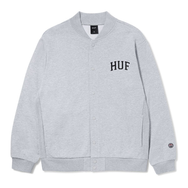 ハフ（HUF) ATHLETIC CARDIGAN SWEATER スウェット カーディガン 男性