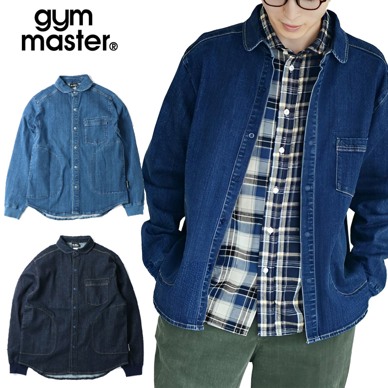 JW アンダーソン スタッズ ワークウェア シャツ デニムジャケット gym master ジムマスター 10ozストレッチデニムシャツジャケット