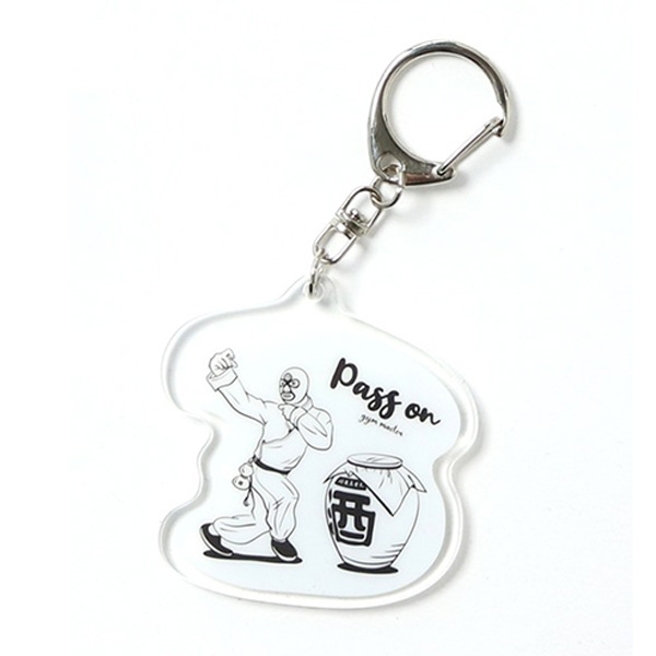 gym master（ジムマスター） キーリング アクキー キーホルダー ジムっ