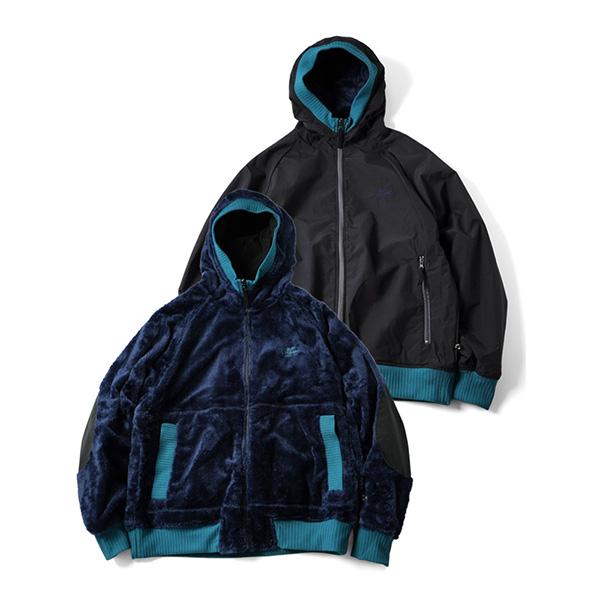 gym master（ジムマスター） フリース アウター リバーシブルボアx