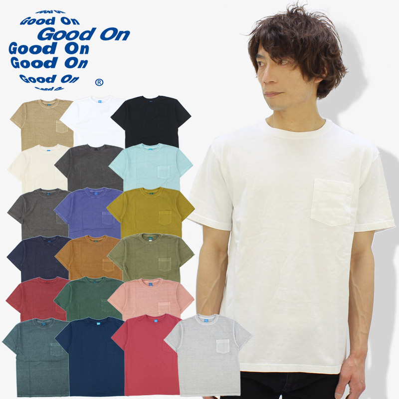 ネコポスOK Tシャツ 半袖 Good On NYLON POCKET TEE GOST2119 グッド オン ナイロンポケットティー 39479321e.jpg