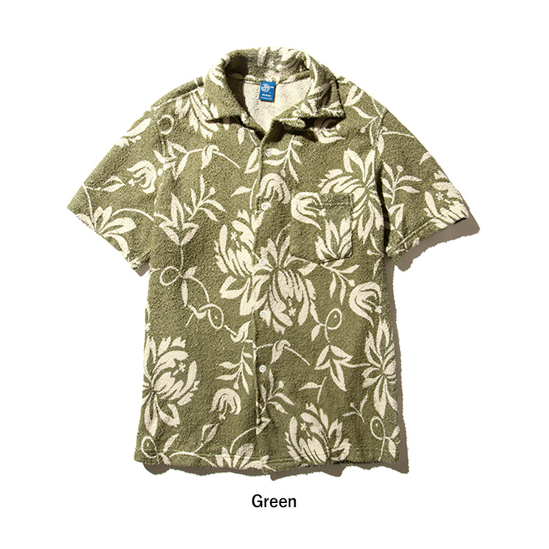 GOOD ON（グッドオン） Good On RETRO FLOWER DOUBLE PILE S S OPEN