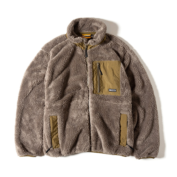 GRIP SWANY（グリップスワニー） メンズ ボア アウター コーラル