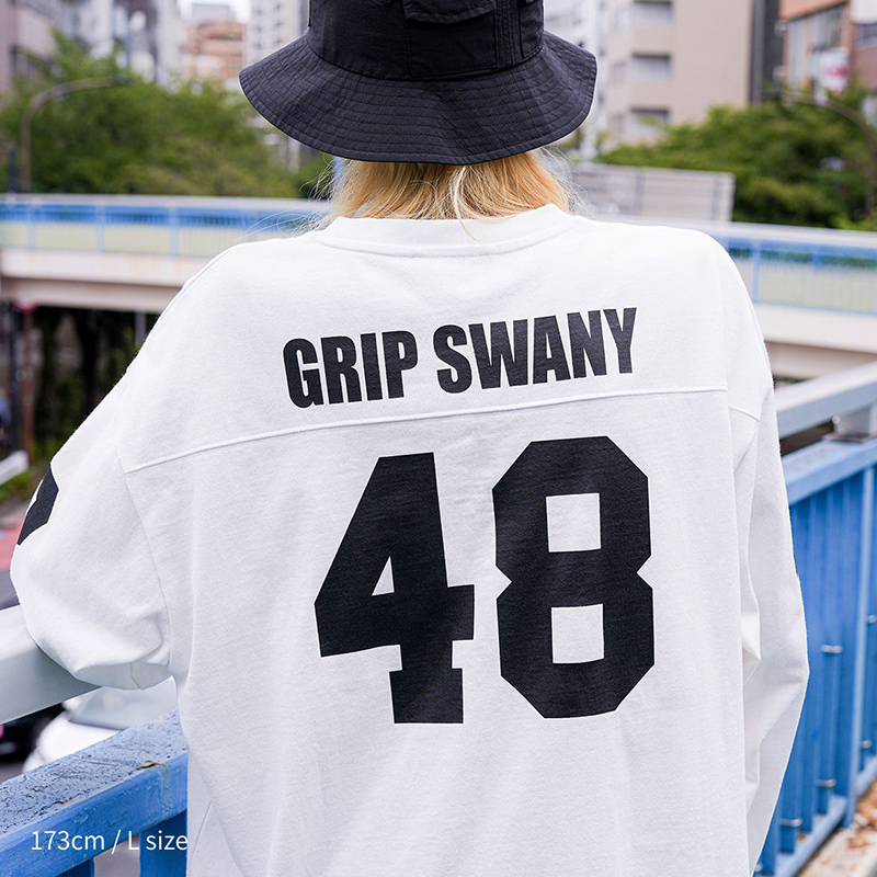 GRIP SWANY（グリップスワニー） メンズ フットボールシャツ 長袖T