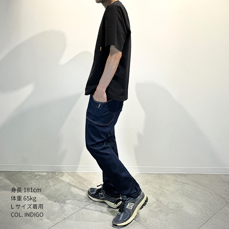 GRIP SWANY（グリップスワニー） メンズ デニムサルエルパンツ ジョグ