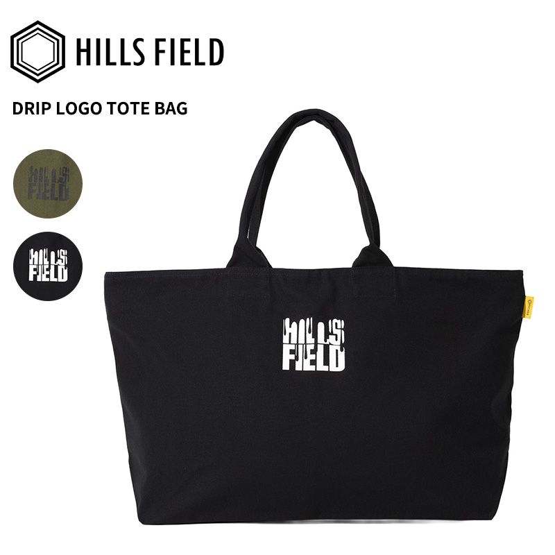 ヒルズフィールド キャンバス トートバッグ 25L HILLS FIELD ドリップ