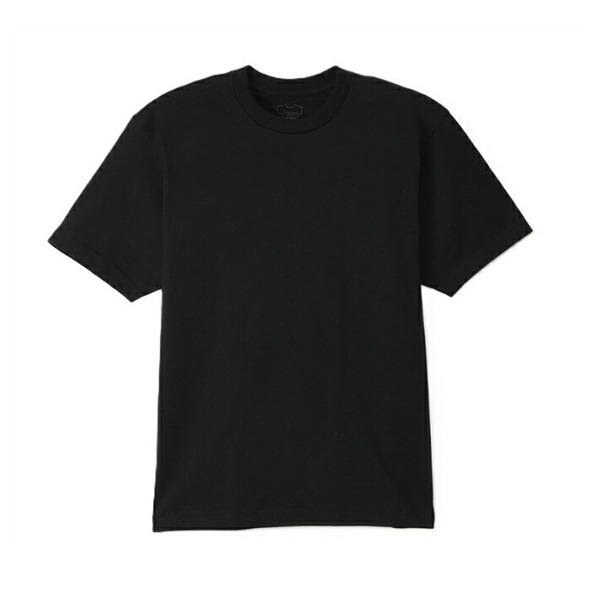 Hanes（ヘインズ） 半袖Tシャツ 大きいサイズ XXL クロ 黒T メンズ