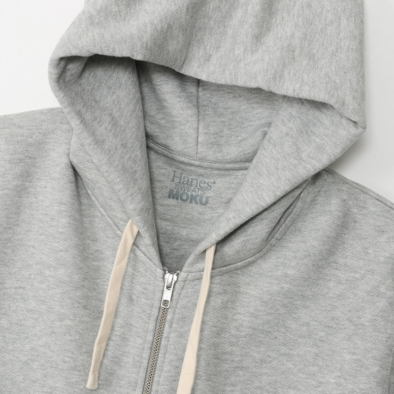Hanes（ヘインズ） メンズ ジップパーカー 裏毛 HANES SWEATS MOKU