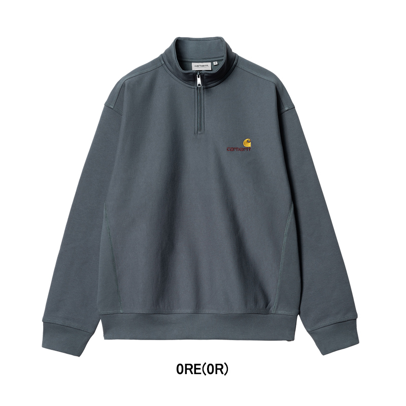 カーハート ダブリューアイピー Carhartt WIP HALF ZIP AMERICAN 