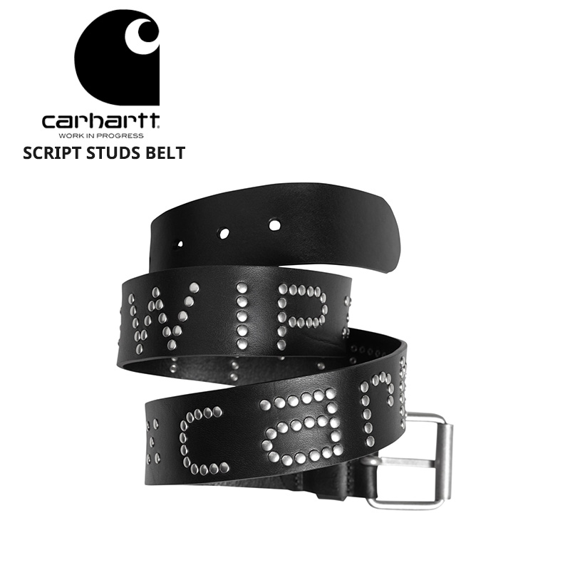 【Carhartt WIP】 スクリプト スタッズ ベルト Carhartt WIP】SCRIPT STUDS BELT（ベルト）｜Carhartt WIP