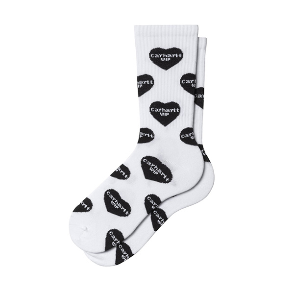 【並行輸入】カーハート ダブリューアイピー メンズ リブ編み 靴下 Carhartt ハート ロゴ ソックス HEART LOGO SOCKS 靴下 ソックス メンズ 男性 小物 i034483 | Carhartt WIP | 02