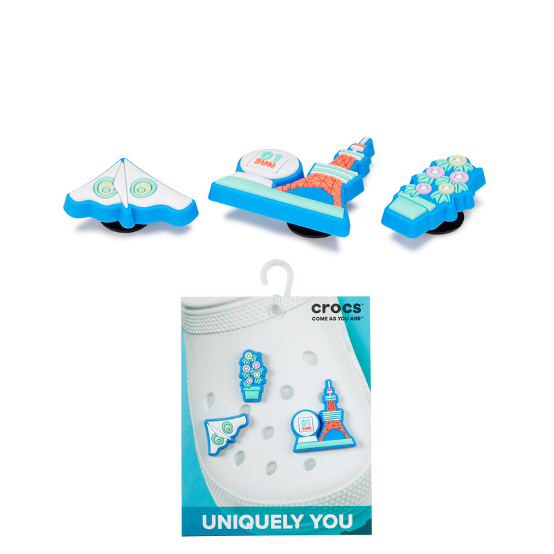 ジビッツ クロックス CROCS jibbitz ジャパン ミックス 3個