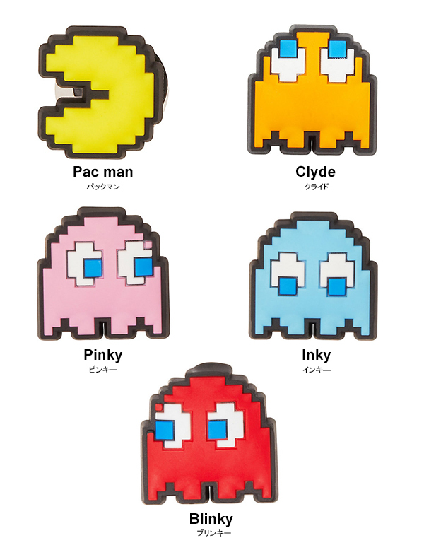 クロックス CROCS ジビッツ jibbitz パックマン Pac-Man クロックス シューズアクセサリー [YEL] [小物] [AA-2]  :jbn-pacman:Neo Globe Yahoo!店 - 通販 - Yahoo!ショッピング