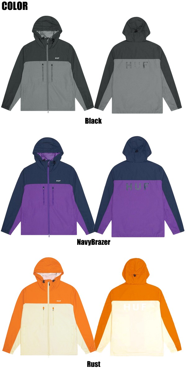 HUF 【並行輸入】ハフ(HUF) STANDARD SHELL 3 JACKET ナイロン