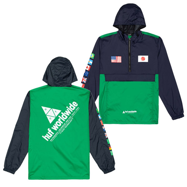 ハフ(HUF) FLAGS ANORAK JACKET/アノラック ジャケット/アウター