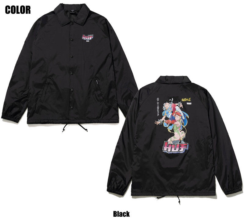 ハフ HUF CHUN-LI & CAMMY COACH JACKET コーチ ジャケット ストリート