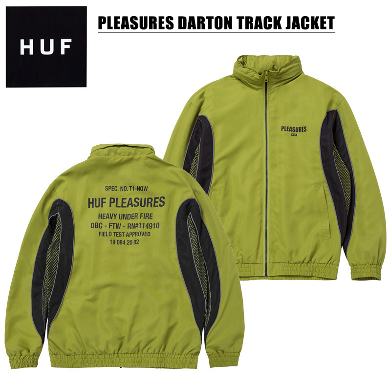 ハフ HUF PLEASURES DARTON TRACK JACKET トラック ジャケット/プレジャーズ アウター/男性用/メンズ[AA]