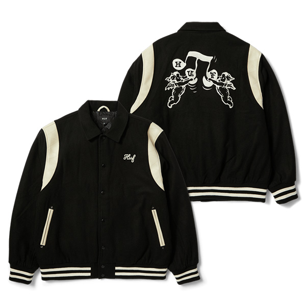HUF メンズスタジャン｜コート、ジャケット｜ファッション