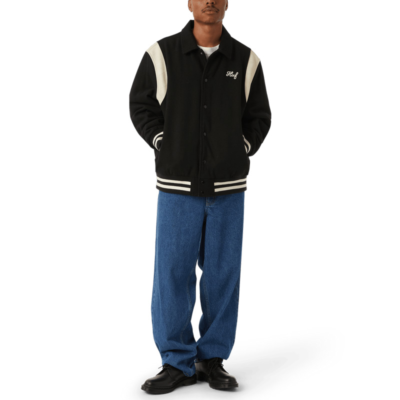 HUF 【並行輸入】ハフ メンズ スタジャン Song Varsity Jacket
