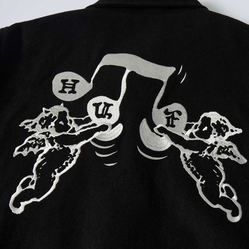 HUF SONG VARSITY JACKET スタジャン　バーシティジャケット Song Varsity Jacket – HUF Worldwide