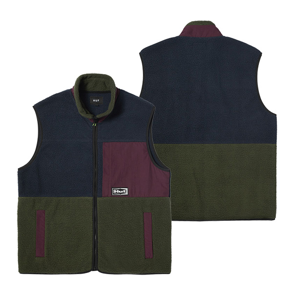 HUF（ハフ） 【並行輸入】ハフ ボア ベスト HUF SONOMA HIGH PILE VEST