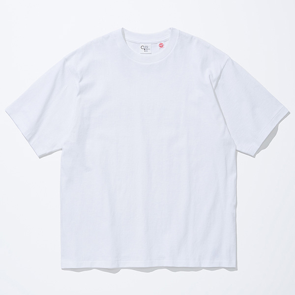 白 コットン 半袖Tシャツ SANDER LAND 8.1oz 無地 USコットン 半袖Tシャツ（Tシャツ