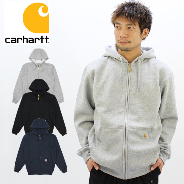 カーハート Carhartt MIDWEIGHT HOODED ZIP-FRONT SWEATSHIRT メンズ フルジップパーカー US企画  [BB] : k122 : Neo Globe Yahoo!店 - 通販 - Yahoo!ショッピング