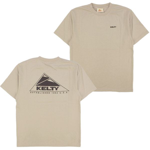 ケルティ KELTY バックロゴプリント S/S Tシャツ 半袖 Tシャツ [AA-3 