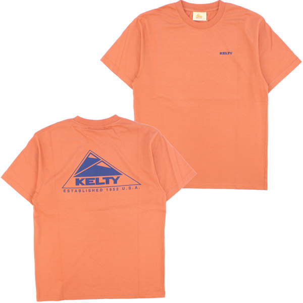 ケルティ KELTY バックロゴプリント S/S Tシャツ 半袖 Tシャツ