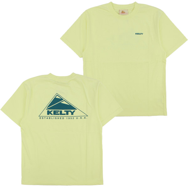 ケルティ KELTY バックロゴプリント S/S Tシャツ 半袖 Tシャツ [AA-3 