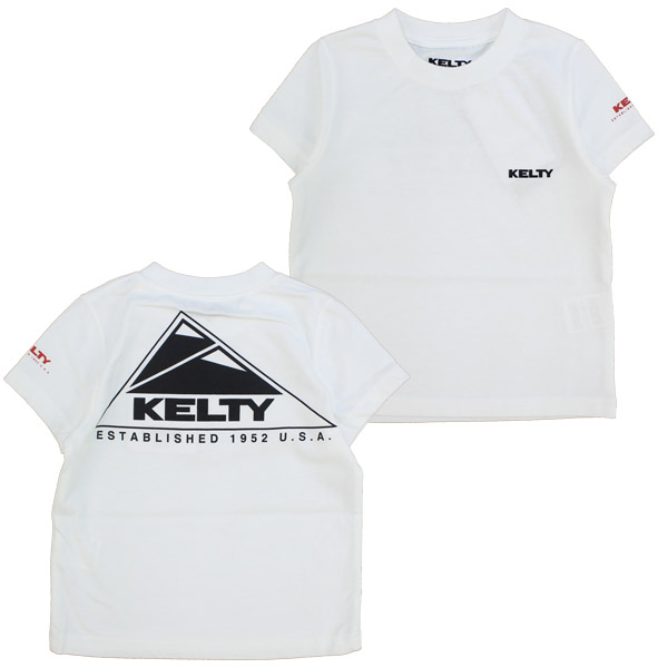 ケルティ KELTY キッズ バックロゴ S/S Tシャツ 半袖 Tシャツ Kids 子供