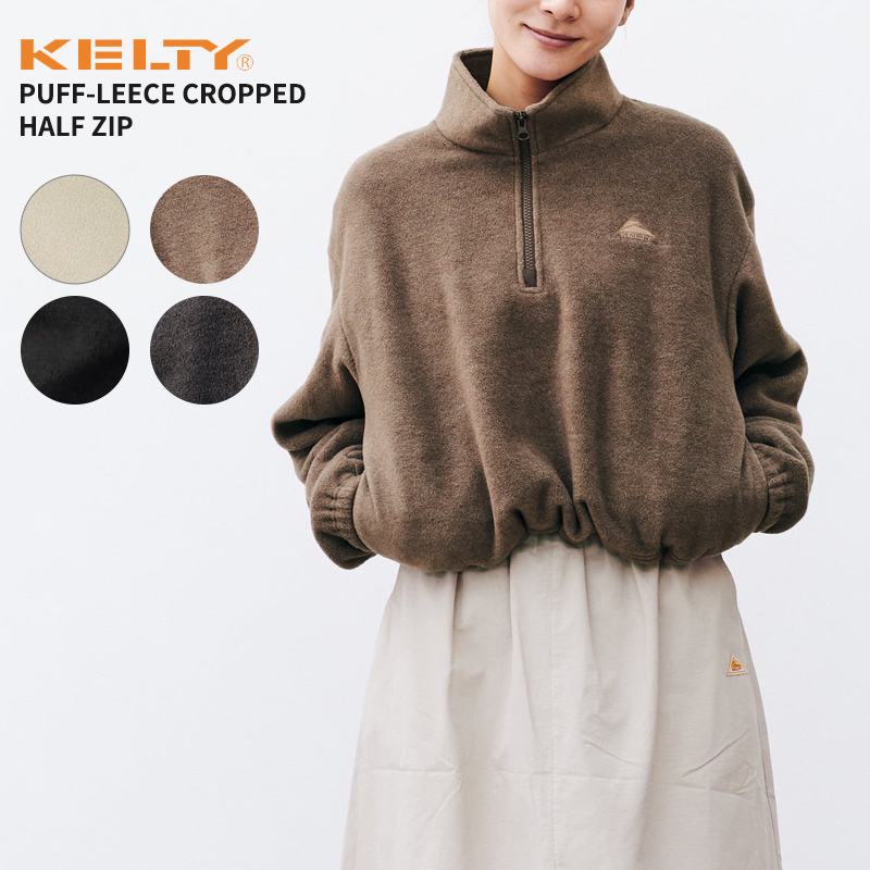 The Guilty Parties / MID LAYER PULLOVER JACKET/PRIMALOFT/トップス/S/--/KHK/// KELTY（ケルティ） レディース フリーストップス パフリースクロップド