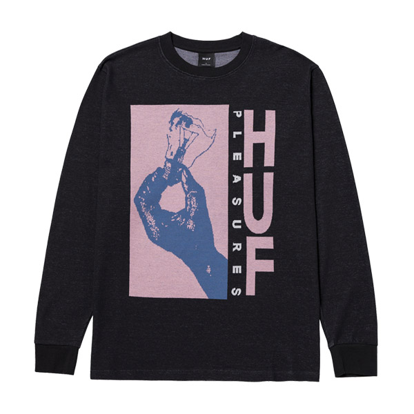 ハフ HUF PLEASURES LIGHT UP JACQUARD L/S KNIT  プレジャー...