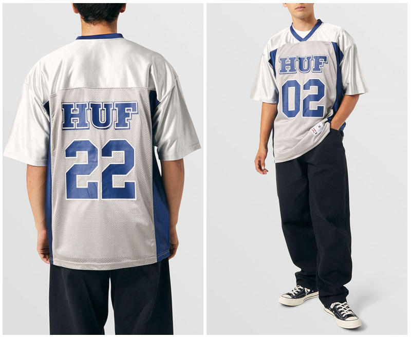 ハフ HUF ANNIVERSARY FOOTBALL JERSEY フットボール ジャージー