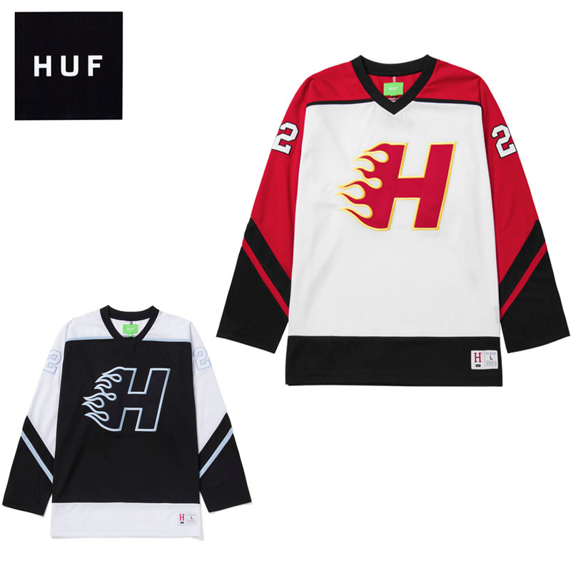 HUF 【並行輸入】ハフ ENFORCER HOCKEY JERSEY ホッケー