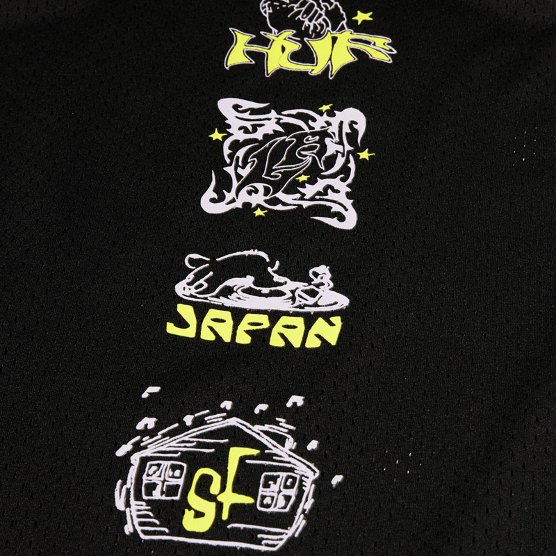 HUF 【並行輸入】ハフ ZINE MESH BASKETBALL JERSEY トップス