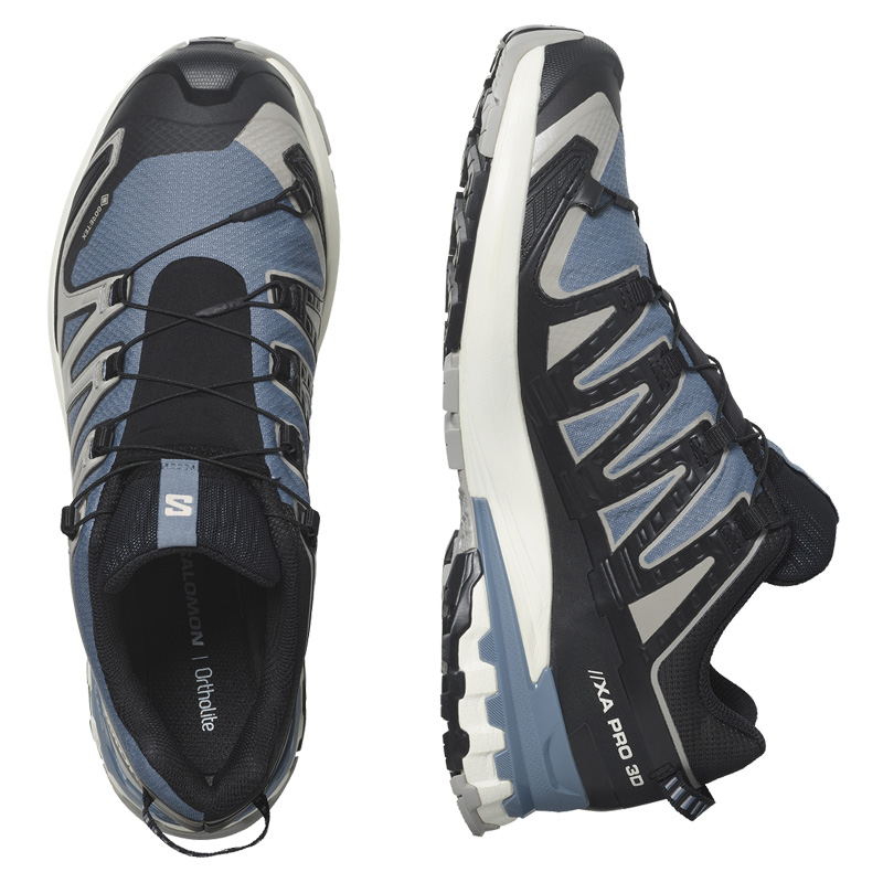 SALOMON サロモン XA PRO 3D V9 GORE-TEX Flint Stone Black