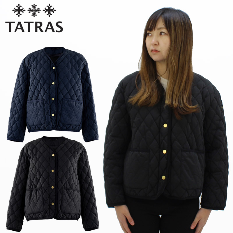 タトラス TATRAS YUNO DOWN JACKET ユーノ ダウンジャケット ノーカラー アウター レディース【2022 A/W】 [DD]