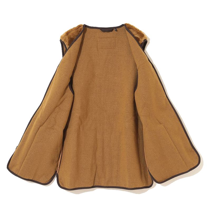 Barbour バブアー SL FUR LINER フロントジップ ファー ライナー