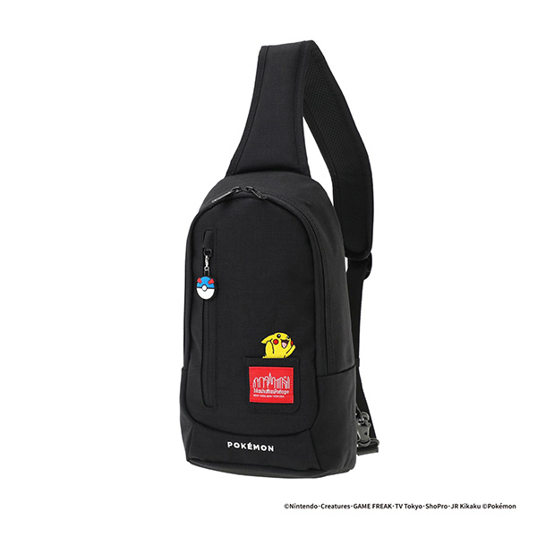マンハッタンポーテージ ボディバッグ ワンショルダー Pok?mon メンズ レディース  MP1927PKMN25 ポケモン manhattanportage ピカチュウ Manhattan Portage（マンハッタンポーテージ） ポケモン ボディバッグ