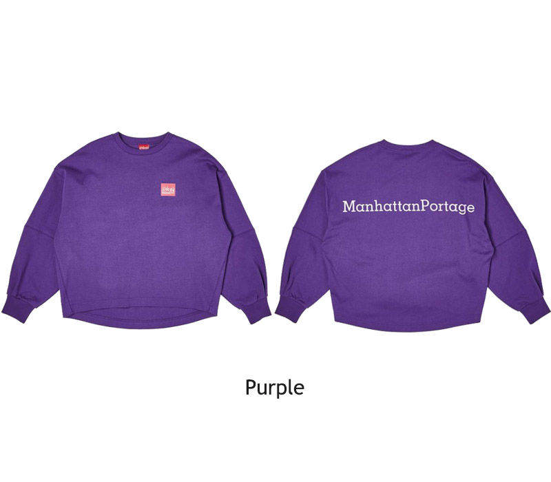 マンハッタン ポーテージ Manhattan Portage Long Wide Sleeve Pullover Womens MP-L068 ロングスリーブ レディース Manhattan Portage マンハッタン ポーテージ Long Wide Sleeve