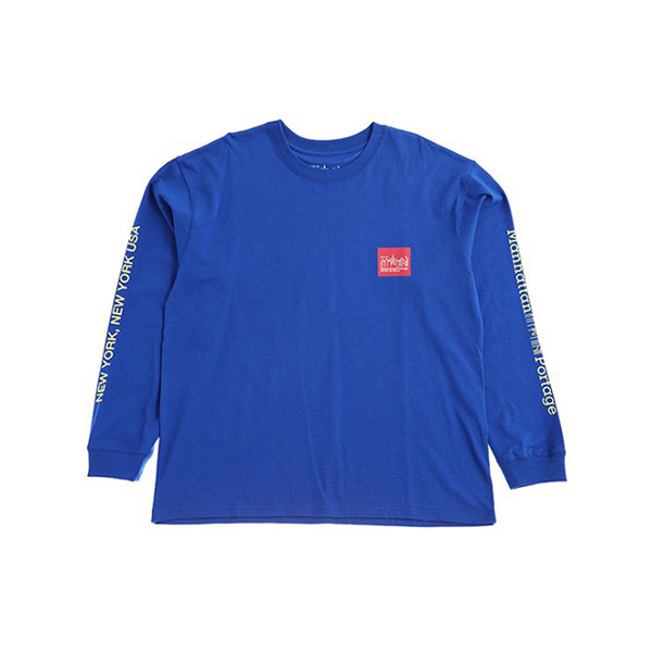 マンハッタン ポーテージ Manhattan Portage Long Sleeve Print T...