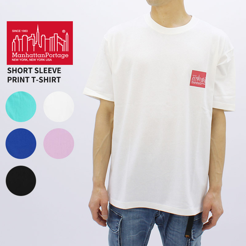 マンハッタン ポーテージ Manhattan Portage Short Sleeve Print T