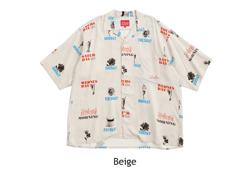 トップス MANHATTAN PORTAGE 20SS S/S Aloha Shirt Manhattan Portage マンハッタン ポーテージ S Aloha Shirt (MP