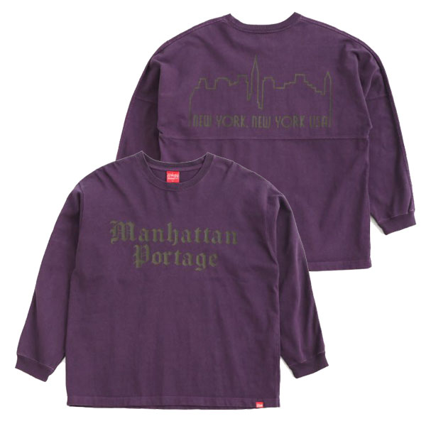 マンハッタン ポーテージ Manhattan Portage  L/S Print T-Shirt ...