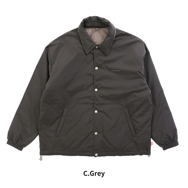 マンハッタンポーテージ(ManhattanPortage)リバーシブル コーチダウンジャケット MP-TAION08 BLK(… Manhattan Portage（マンハッタンポーテージ） マンハッタン