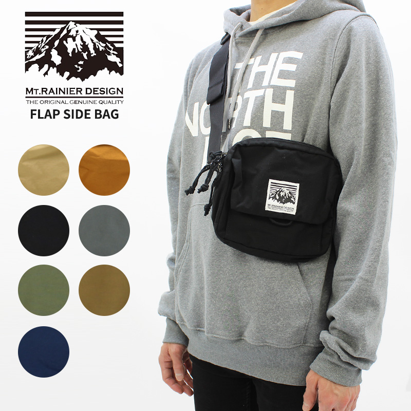 マウント レイニア デザイン MT.RAINIER DESIGN MRD FLAP SIDE BAG 