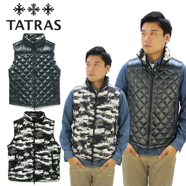 タトラス TATRAS GORO DOWN VEST ダウンベスト アウター リバーシブル