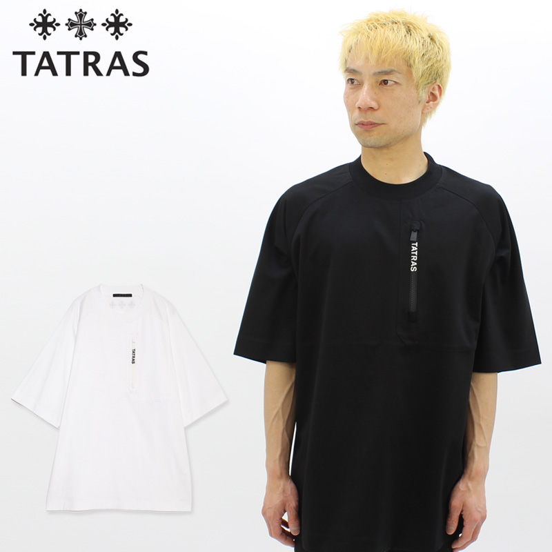 TATRAS (タトラス) ワンポイント クルーネック 半袖 Tシャツ