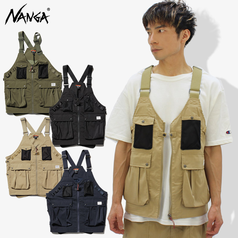 ナンガ NANGA TAKIBI RIPSTOP FIELD VEST タキビリップストップ